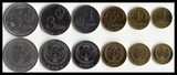 吉尔吉斯斯坦6枚一套硬币 套币 外国钱币