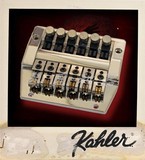 正品美国Kahler电吉他固定拉弦板琴桥无需开孔吉他配件 黑色 4330
