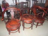 红木家具*正宗老挝红酸枝牛角椅(生胚料) 牛角椅 情侣椅