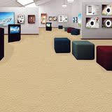 添宇 酒店办公室室内装修满铺地毯 纯色丙纶整铺地毯 局部可安装