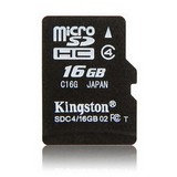 包邮 金士顿旗舰店 TF 16G TF卡 手机内存卡 MicroSD存储卡 特价