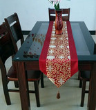 桌旗中国传统餐桌垫 现代长条茶几垫台布桌布餐垫高档床旗
