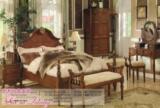 卧室家具套装组合双人床卧室环保橡木床实木床婚床美式欧式韩式