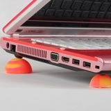 散热球 笔记本散热器通用笔记本电脑散热脚垫 彩色支架笔记本脚垫