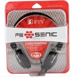 Somic/声丽 ST-808 电脑耳麦带线控麦克风 头戴式网吧耳机