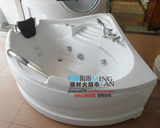 RSD 亚克力冲浪摩浴缸按摩缸单人扇形冲浪缸1.4米瑞士达R151