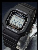 卡西欧手表【行货+中文说明书】G-5600E-1D/1DR多功能电子男表