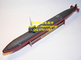 【新翔精品纸模型】美国洛杉矶级核潜艇模型    核动力潜艇