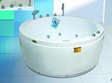 1.4m独立式亚克力双裙边浴缸嵌入式独立浴缸双人冲浪按摩浴池浴缸