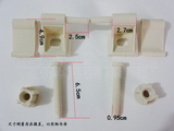 马桶配件ABS美标马桶盖安装螺丝马桶盖板配件螺丝固定螺丝件包邮