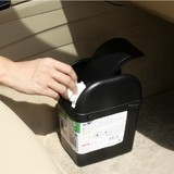 日本进口车载垃圾桶创意时尚可爱迷你汽车办公桌面杂物收纳桶纸篓