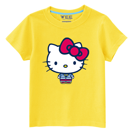 hellokitty凯蒂猫t恤短袖女装 可爱卡通韩国版衣服 纯棉宽松大码