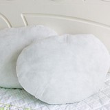 无纺布十字绣抱枕 嘻哈猴 兔子专用枕芯 椭圆形抱枕枕芯心形枕芯