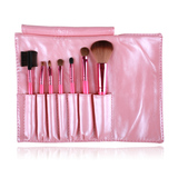 VASANA商城店 化妆工具 超萌可爱7支粉色化妆刷化妆套刷 配刷包