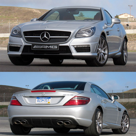 2011 2013款slk55 奔驰slk200 350 r172 amg大包围 含led高清图片