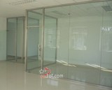免费送/办公室家具定做/不锈钢玻璃高隔断墙/10MM钢化玻璃屏风G03