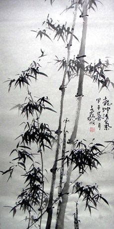 热卖 国画画家书画竹子古董字画宣纸真迹 书法收藏一级名人装饰画