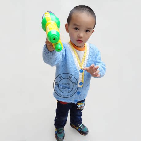 毛线衣<em>编织</em>视频教程diy<em>v领开衫毛衣编织教程</em>材