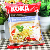 临期处理新加坡可口KOKA 黑椒蟹肉汤面 进口方便面/快熟面 85g