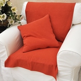 简欧宜家风格纯色沙发巾沙发垫防尘多色选可定制多组合买沙发套送