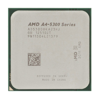 amd a4-5300 双核cpu全新散片3.4g fm2接口 集7480d显卡一年包换