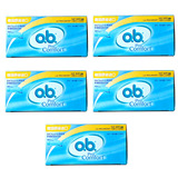 全国包邮 强生OB 内置式卫生棉条16条装*5盒 普通型 替代卫生巾