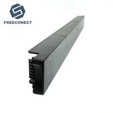 Freeconect原装ABS阻燃1U塑料盲板/假面板19寸机柜挡板量大可批发