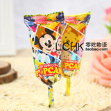 日本进口 固力果glico迪士尼米奇头棒棒糖 迪斯尼卡通可爱有机糖