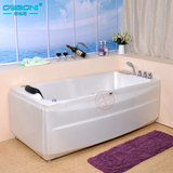 浴缸亚克力特价包邮 1.7米冲浪按摩浴缸 珠光板浴缸独立成人浴盆