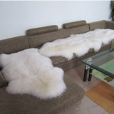 澳洲羊皮纯羊毛地毯羊皮毛一体沙发垫坐垫飘窗垫地垫整张羊皮定做