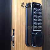 室外不锈钢机械密码门锁 木门密码锁 室内门锁 防水防锈室外门锁