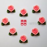 日本Farm House正可爱玫瑰花冰箱贴磁贴创意结婚婚房布置(2个6元)