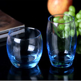 乐美雅玻璃水杯创意杯子 家用茶杯牛奶杯果汁杯 耐热玻璃杯6只装