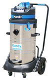凯德威大型工业真空吸尘器手推式工业吸尘器粉尘吸收专用除尘设备