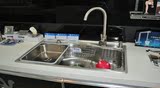 正品 普乐美不锈钢水槽DS316A 大单槽单盆 普乐美高端厨房洗菜盆