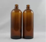 国产高级200ml茶色/棕色/玻璃精油瓶子/分装瓶、不含盖子