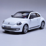 2012大众新甲壳虫汽车模型 精品车模 威利FX 1：18 收藏