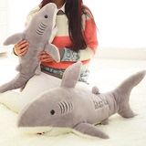 大白鲨鲨鱼毛绒玩具大号公仔娃娃玩偶抱枕情人节礼物生日礼物包邮