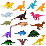 儿童益智玩具动物塑胶小恐龙模型套装 恐龙世界仿真侏罗纪公园
