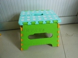 塑料加厚户外便捷式折叠凳子钓鱼凳 创意多彩儿童凳 浴室防滑凳