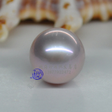 惠海珠宝 10.5-11MM 正圆无暇 天然紫色裸珠