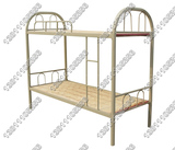 北京钢制上下床 铁架子床实木双层床铁床员工宿舍床高低床 上下铺