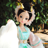 古代可儿娃娃9059龙女神话仙子古装关节体古典衣服女孩生日礼物