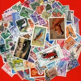 特价外国信销盖销邮票100枚不重复2份200枚不同 特殊邮票儿童礼物