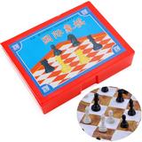 包邮成功儿童国际象棋益智棋类便携式塑料玩具游戏棋合装义乌批发