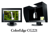 【液晶机皇】EIZO艺卓绘图显示器22寸CG221 日系面板IPS色彩更准