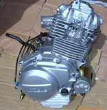 JS1256B发动机改装摩托车总成机油踏板车原装水箱摩托车发动机