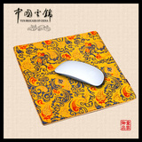 南京云锦商务礼盒 鼠标垫 中国特产 出国礼品送老外特色中国礼品