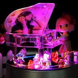 MP4水晶钢琴音乐盒八音盒特别创意定制浪漫生日礼物女生闺蜜老婆