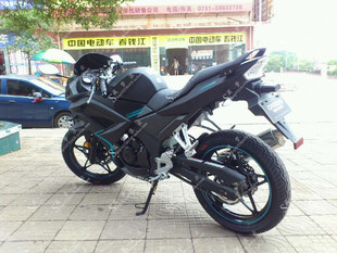cfmoto 春风夜猫cf150-2c摩托车 2012款宽胎版街跑 水冷高清图片